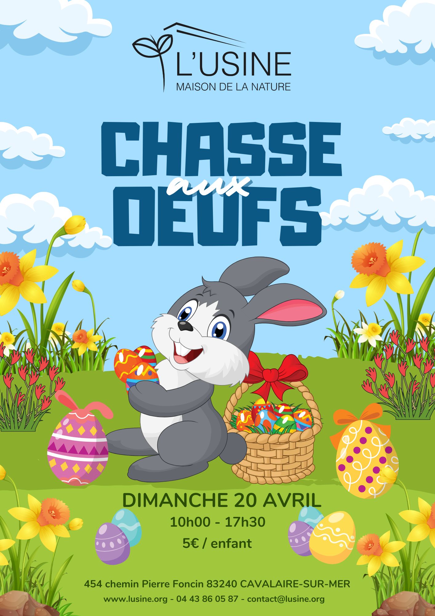 Chasse aux oeufs Cavalaire version 1